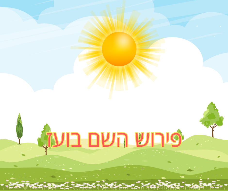 פירוש השם בועז